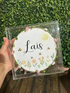 Quadro Acrílico Porta Maternidade 20x20 - comprar online