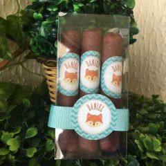 Caixinha Baby com 3 Charutos de Chocolate Recheados - comprar online