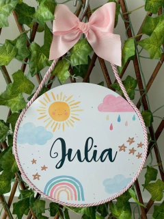 Placa Redonda Maternidade - comprar online