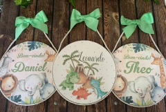 Placa Redonda Maternidade - comprar online