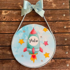 Placa Redonda Maternidade - comprar online