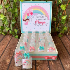 Caixa Luxo com Álcool Gel