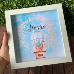 Quadro Clean Porta de Maternidade Branco - comprar online