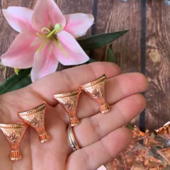 Pezinhos de metal Kit 4 unids - Mimos & Caprichos