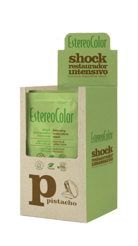 Shock Hair Food Pistacho EstereoColor x10 Unidades - comprar online