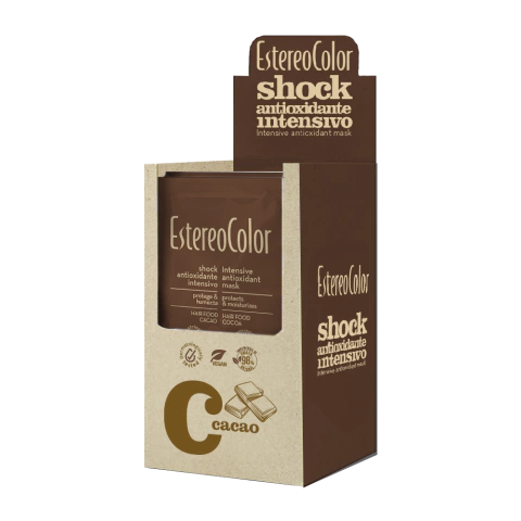 Shock Hair Food Cacao EstereoColor x10 Unidades