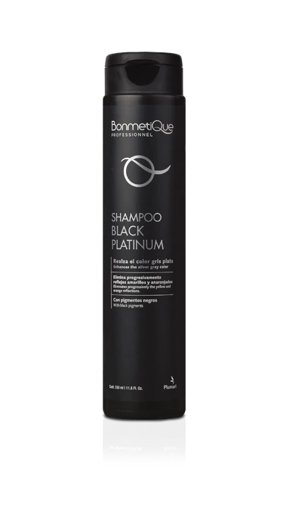 Shampoo Black Platinum Bonmetique Professionnel