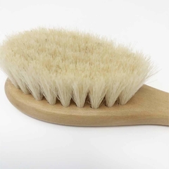 Juego de cepillo y peine para bebé (madera y cerdas natural), - tienda online