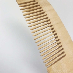 Juego de cepillo y peine para bebé (madera y cerdas natural), - Babybam
