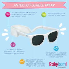 ANTEOJO FLEXIBLE IPLAY BLANCO / PROTECCIÓN SOLAR 100% UVA/UVB - comprar online