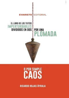 El libro de los textos imperturbables divididos en dos por una plomada o por simple caos - Ricardo Rojas Ayrala