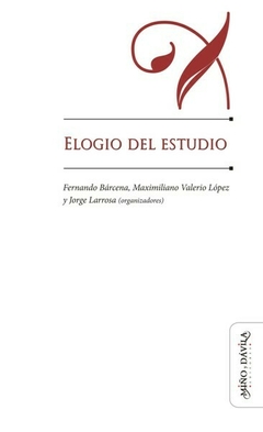 Elogio del estudio - AA. VV.