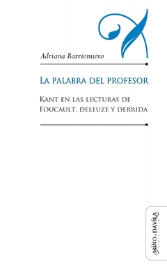 La palabra del profesor - Adriana Barrionuevo