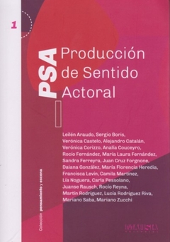 Producción de sentido actoral - AA. VV.