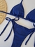 Cortininha meril azul bic / Lacinho - comprar online