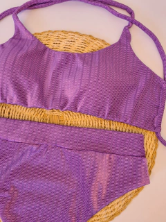 Cropped Vulcão lavanda / Hot pant - comprar online