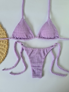 Cortininha cannes lavanda / Lacinho