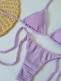 Cortininha cannes lavanda / Lacinho - comprar online
