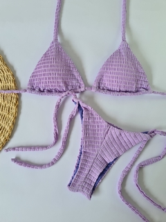 Cortininha cannes lavanda / Lacinho na internet