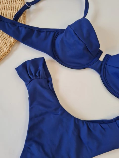 Meia taça meril azul bic / Borboleta - comprar online