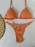 Cortininha dots laranja / Tira fina - comprar online