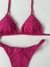 Cortininha meril rosa pink / Tira fina na internet