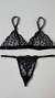 Conjunto lingerie Amélia preto na internet