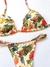 Cortininha viés estampa tropical / Fita Regulagem fio dental - comprar online