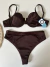 Meia taça Lola trilobal marrom / Hot pant