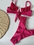 Meia taça Lola trilobal rosa pink / Borboleta - Biquínis Lola Chic