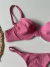 Meia taça Lola colmeia rosa queimado / Tira fina - comprar online