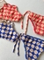 Biquíni infantil concha azul - Biquínis Lola Chic