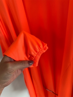 Chemise Aurora Laranja Neon - Biquínis Lola Chic