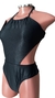 Maiô Ibiza micro canelado preto - Biquínis Lola Chic
