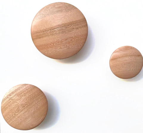 Kit de 5 percheros de Eucalipto