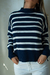 Sweater Rayas Marino - comprar online