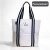 Beach Bag Blanco Navy