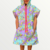 Poncho de toalla Wildflowers