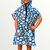 Poncho de toalla Peces
