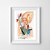 Digital Print | Mulher e a flor
