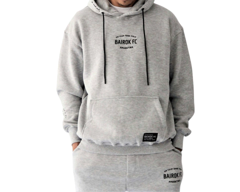 Buzo MAX gris melange