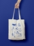 Tote Bag- Poses de lectura - Azul en internet