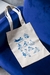 Tote Bag- Poses de lectura - Azul