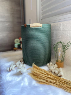 Cesto de Corda Colorida 30x40 - comprar online