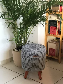 Puff Pé Palito - 30x40 de altura - comprar online