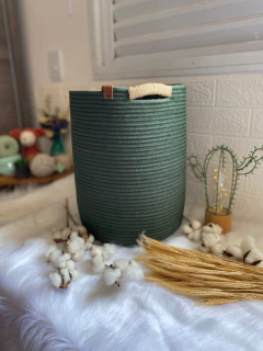 Cesto de Corda Colorida 30x40 - comprar online