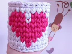 Cachepô Coração 12x12 - loja online