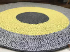 Tapete de Fio de Malha 1,20 Mts - Atelie Pontos e Fios