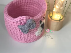 Mini Cesto de Ursinho 15x10 na internet
