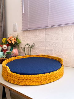 Cesto Caminha Pet 50x10 - Atelie Pontos e Fios